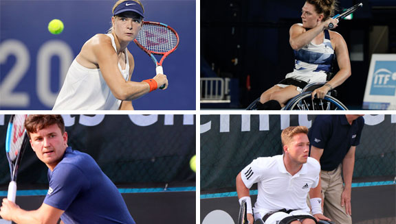 7 Medals in Wheelchair Tennis