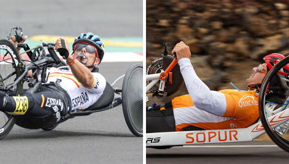 3 Medals in Paracycling