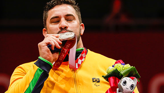 Silver Medal in Wheelchair Fencing