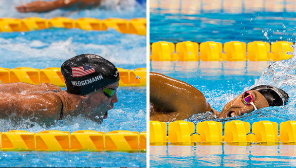 4 Medals in Swimming