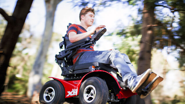 Off-Road Powered Wheelchairs