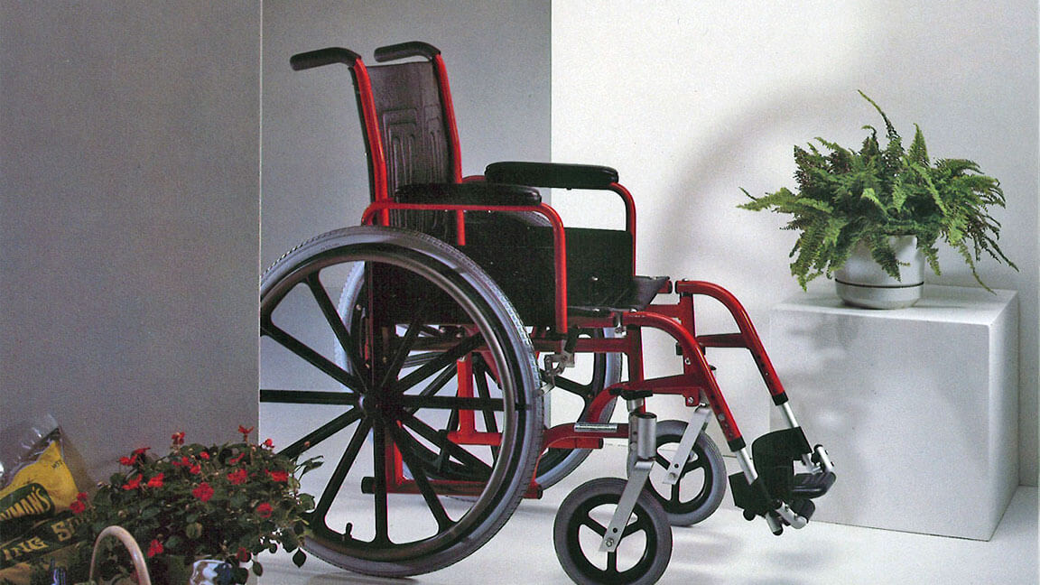 First BREEZY wheelchair